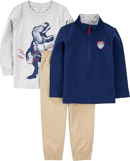 Simple Joys by Carter's baby-boys 3-piece Playwear Set